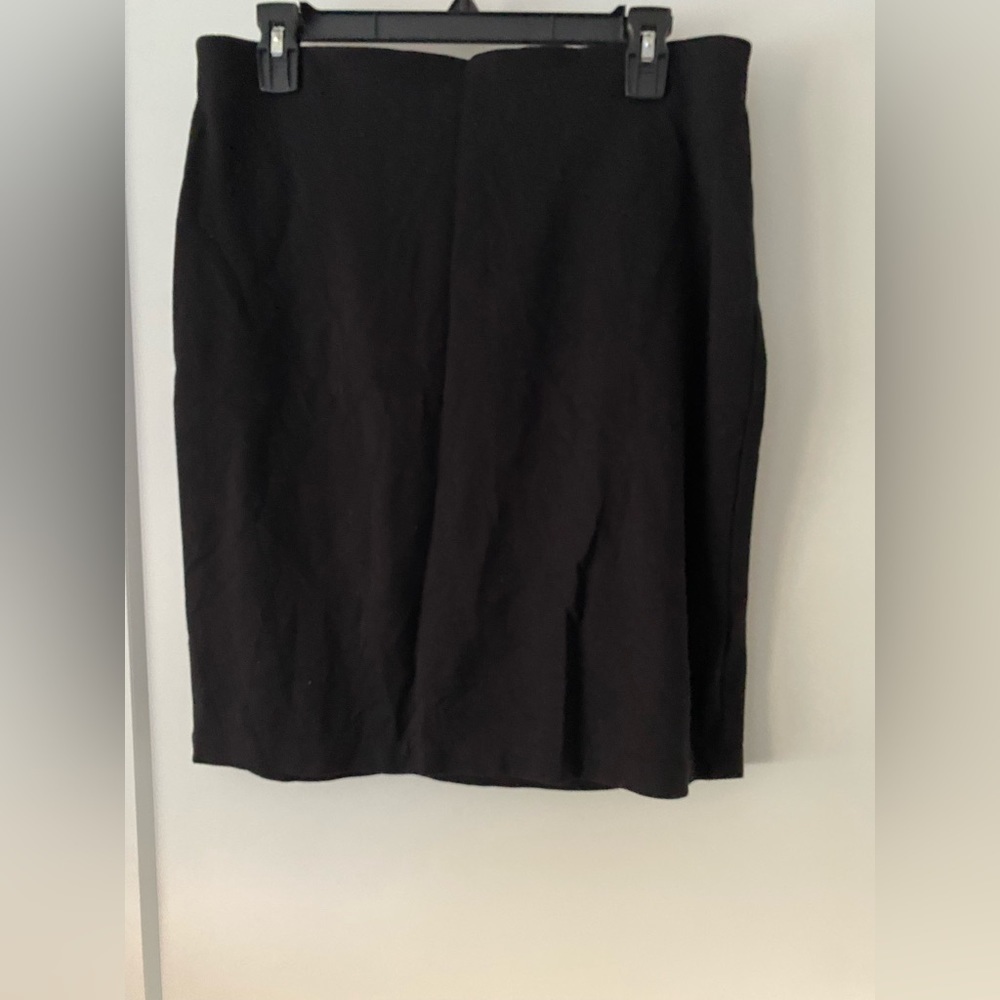 Philosophy Black Midi Pencil Skirt